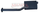 Ford Falcon EB V8 Centre Muffler Megaflow With Slip Connection 2 1/2in Dual