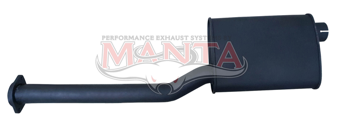 Ford Falcon EB V8 Centre Muffler Megaflow With Slip Connection 2 1/2in Dual