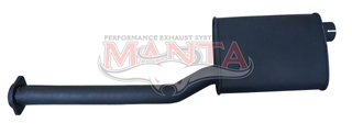 Ford Falcon EB V8 Centre Muffler Megaflow With Slip Connection 2 1/2in Dual