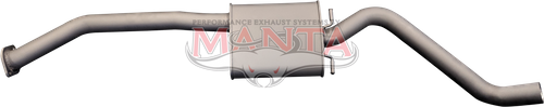 Holden Statesman VQ - VR V6 VQ - VS V8 2 1/2in Centre Muffler