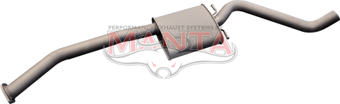 Holden Statesman VQ - VR V6 VQ - VS V8 2 1/2in Centre Muffler