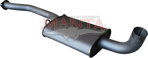 Holden Commodore VL Sedan-Wagon 2 1/2in Centre Muffler