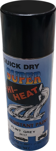 Flint Grey Spray Can High Temp 800 deg C