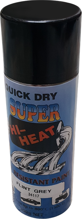 Flint Grey Spray Can High Temp 800 deg C