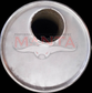 3in, 8in Round Offset/Offset, 18in (450mm) Long, Megaflow Muffler - Medium - Aluminised Steel