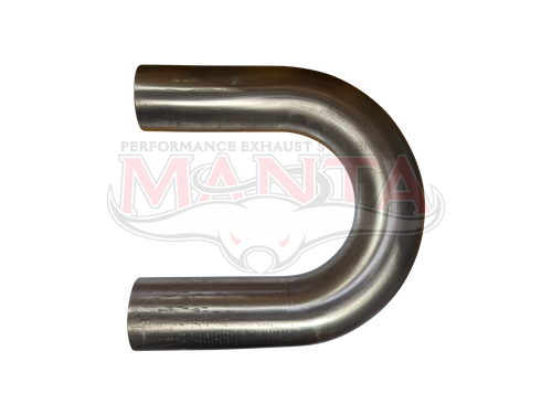 1&frac14;in (31.75mm) 180deg Std Leg 304g Stainless Mandrel Bend