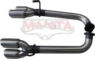 Holden Commodore VE Sedan, Wagon V8 6.0L HSV & SS 2 1/2in Dual Rear Tail Pipes