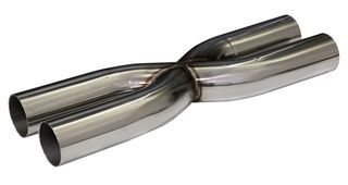3in Stainless Steel Universal X-pipe