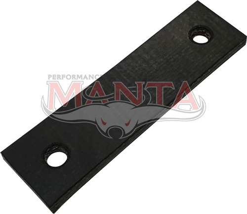 Universal Rubber Strap, 80mm Bolt Hole Centres, 120mm Overall Length