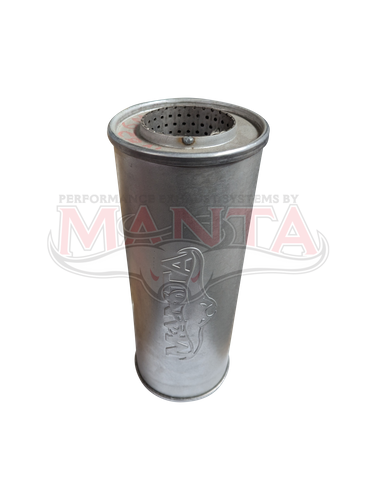 3in, 5in Round Centre/Centre, 14in (350mm) Long, Megaflow Muffler - Medium - Aluminised Steel