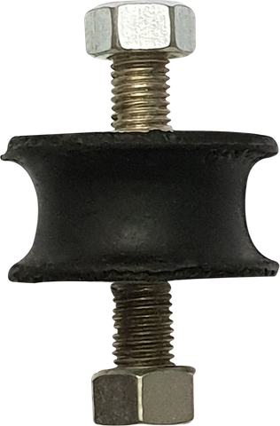 Universal Cotton Reel Rubber Mount - Diameter 34mm, thickness 20mm, Total height 52mm, Thread M8