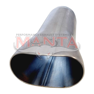 2 x 1 1/2in Inlet, 1 3/4in Outlet, Mild Steel Collector Cone