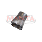 4 x 1 3/4in Inlet, 3in Outlet, Mild Steel Collector Cone