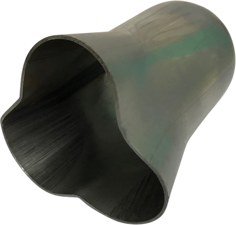 3 x 1 1/2in Inlet, 2in Outlet, Mild Steel Collector Cone