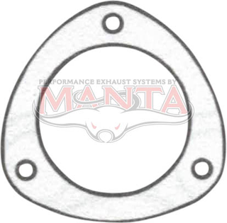 3 1/2in 3 Bolt Collector Gasket. 97mm Bolt Centres