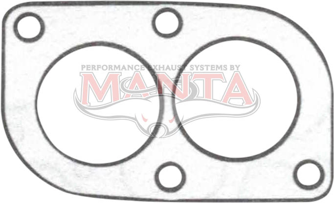 Falcon 6 & Commodore VB-VK V8 Genie Extractors Secondary Gasket (GB028) (GBT692) (EGCD)