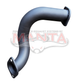 Landcruiser VDJ78 4.5L V8 Troop Carrier 3in Connecting Pipe to Suit Standard DPF