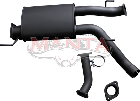 Toyota LandCruiser VDJ200 2016 Dual 3in Centre to Fit up to Standard DPF