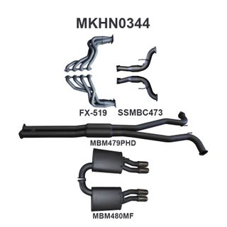 Holden Commodore VF Ute V8 3in With 1 7/8 in Extractors Hotdog/Muffler
