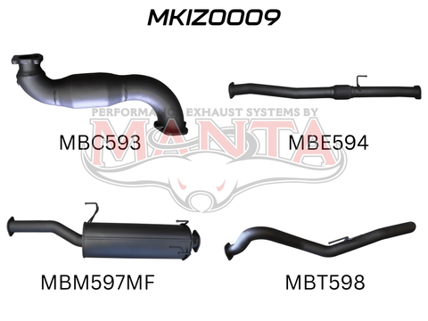 DMAX 2012 on 3.0L With Cat & Muffler