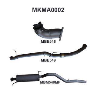 Mazda BT50 3.0L Auto Without Cat