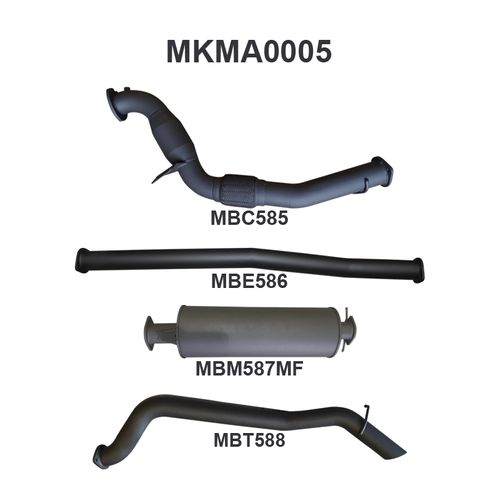Mazda BT50 B32P 3.2L With Cat