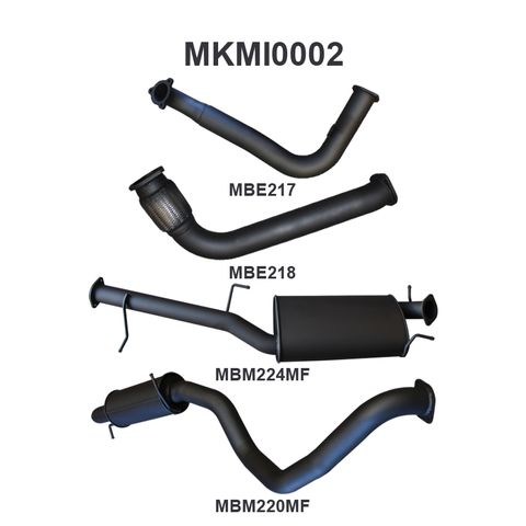 Mitsubishi Pajero NS NT 3.2L Auto 06 - 08 Without Cat