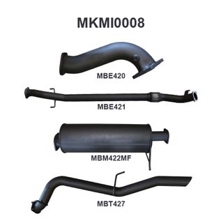 Mitsubishi Triton ML 3.2L CRD 06 - 09 Without Cat