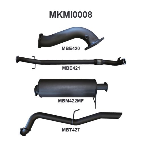 Mitsubishi Triton ML 3.2L CRD 06 - 09 Without Cat
