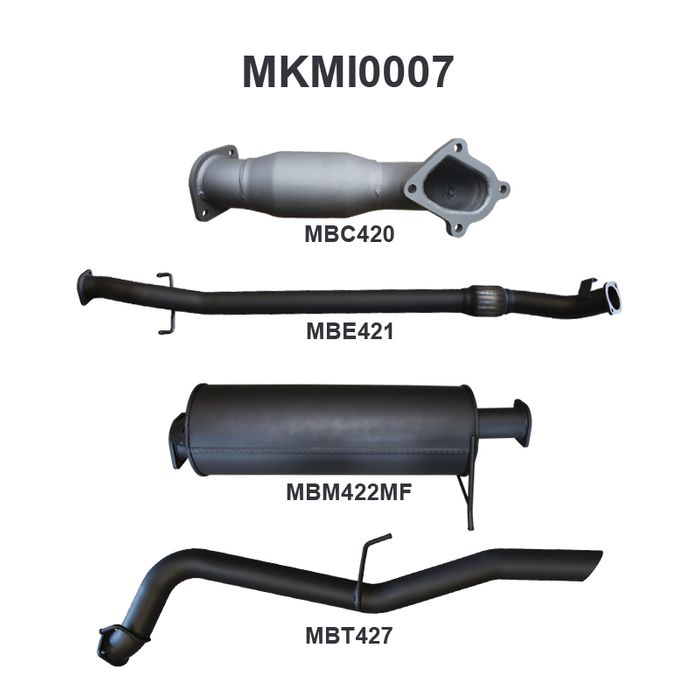 Mitsubishi Triton ML 3.2L CRD 06 - 09 With Cat