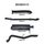 Mitsubishi Triton MN 4X4 2.5L CRD Without Cat, with Muffler