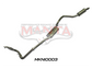 Nissan Navara D22 2.5L 3in Exhaust With Cat, with Muffler