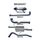 Nissan Navara D40 2.5L MAN 05 - 07 NO Cat TailPIP
