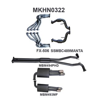 HSV WM Grange 2.5in With Extractors Hotdog/Muffler