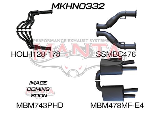 VF HSV V8 Sedan Wagon 3in With 1 7/8 in Extractors Hotdog/Muffler