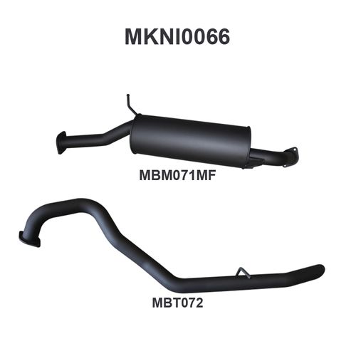 Nissan Patrol GU 4.2L 2.5in System off Engine Pipe