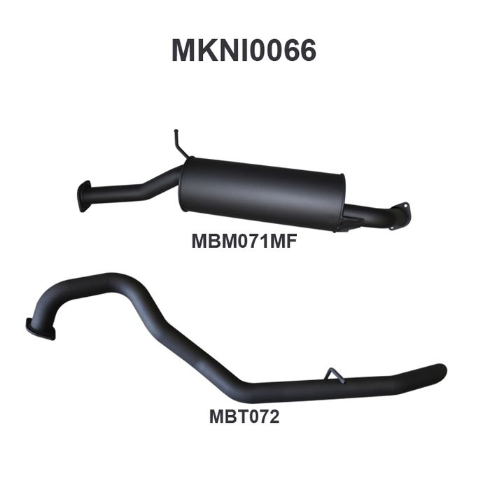 Nissan Patrol GU 4.2L 2.5in System off Engine Pipe