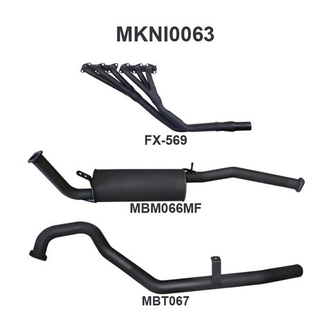 Nissan Patrol GQ 3.0L Extractor & 2.5 System
