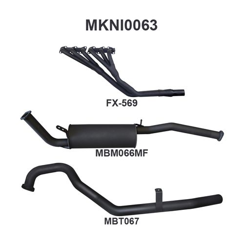 Nissan Patrol GQ 3.0L Extractor & 2.5 System