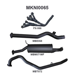 Nissan Patrol GU 4.2L Extractors & 2.5in System