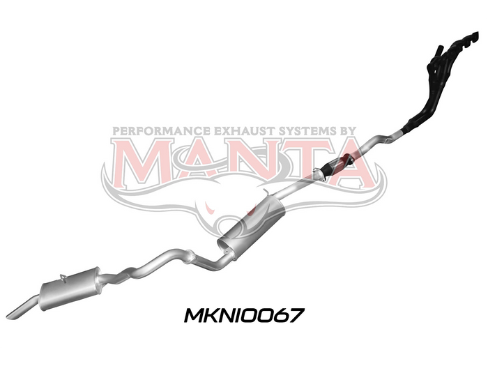 Nissan Patrol GU 4.5L Full System with Centre Muffler & Rear Hotdog