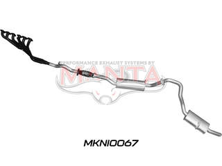 Nissan Patrol GU 4.5L Full System with Centre Muffler & Rear Hotdog