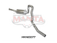 Nissan Patrol GQ 3.0L 2.5in off OE Engine Pipe