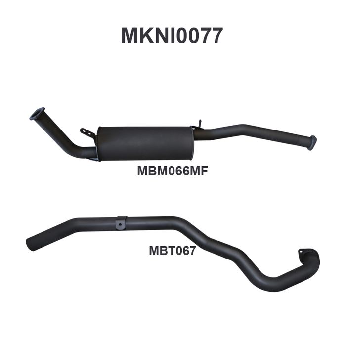 Nissan Patrol GQ 3.0L 2.5in off OE Engine Pipe