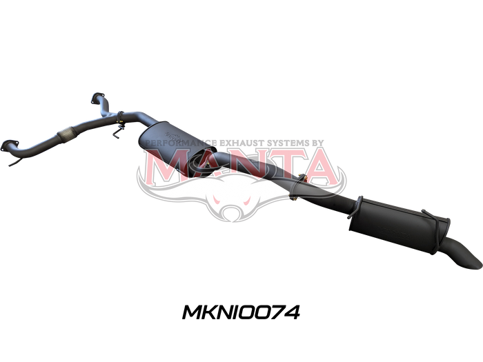 Nissan Patrol Y62 V8 5.6L Wagon 3in Catback With Muffler
