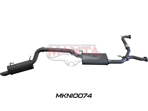 Nissan Patrol Y62 V8 5.6L Wagon 3in Catback With Muffler