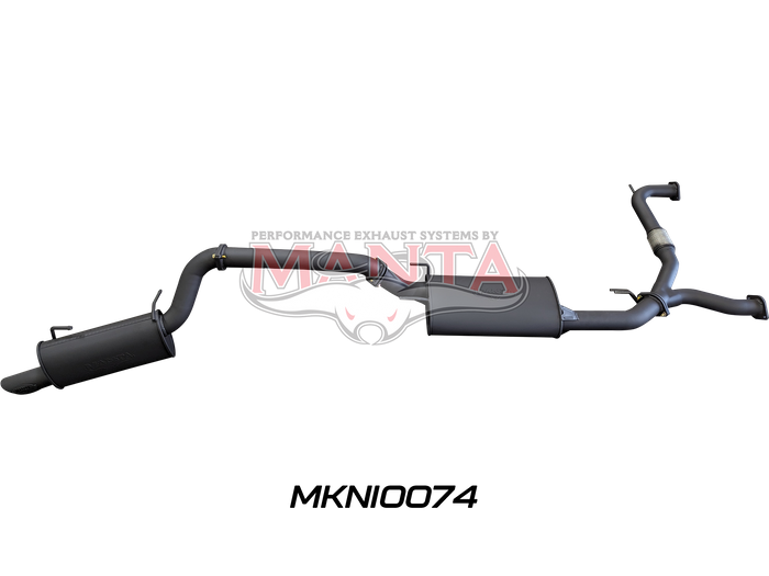 Nissan Patrol Y62 V8 5.6L Wagon 3in Catback With Muffler