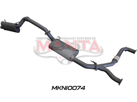 Nissan Patrol Y62 V8 5.6L Wagon 3in Catback With Muffler