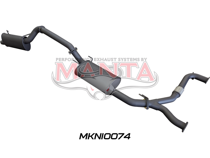Nissan Patrol Y62 V8 5.6L Wagon 3in Catback With Muffler
