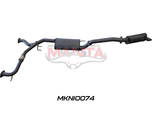 Nissan Patrol Y62 V8 5.6L Wagon 3in Catback With Muffler